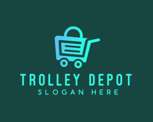 Grocery Market Cart  logo