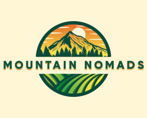 Mountain Agriculture Farm logo design