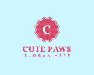 Cute Feminine Shop logo design