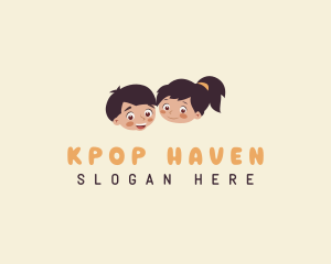 Children School Kids logo design