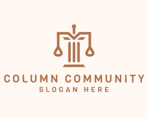 Column Judiciary Scale logo