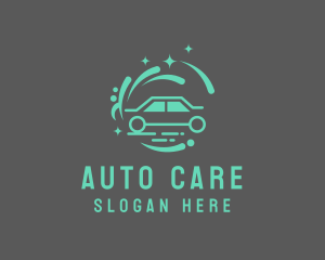 Car Wash Vehicle Cleaning logo design