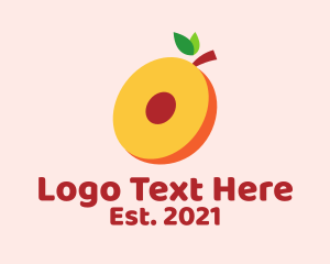 Fresh Peach Slice  logo