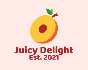 Fresh Peach Slice  logo