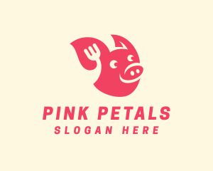 Happy Pork Restaurant logo design