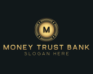 Cryptocurrency Coin Banking logo