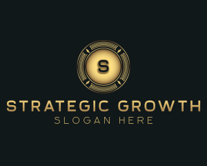 Cryptocurrency Coin Banking logo