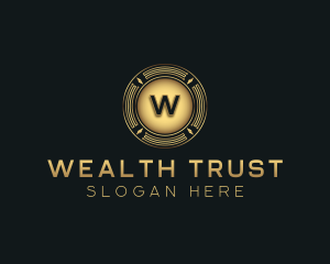 Cryptocurrency Coin Banking logo