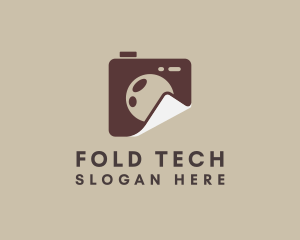 Camera Picture Fold logo design