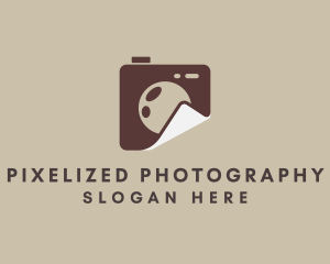 Camera Picture Fold logo design