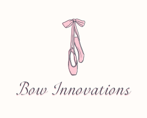 Ballet Shoe Bow logo