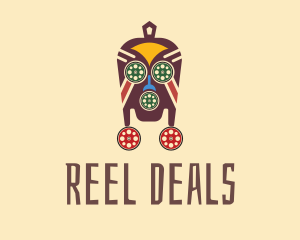 African Film Reel logo design