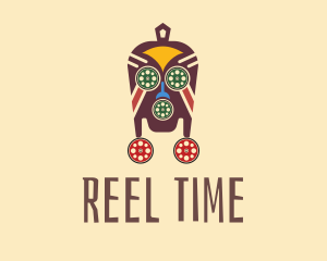 African Film Reel logo design