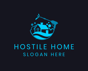 Home Pressure Washer logo design