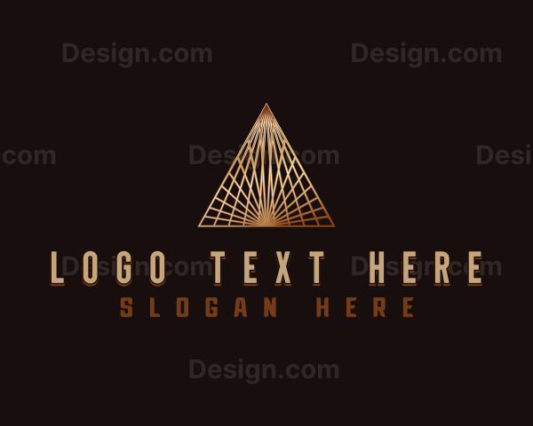 Triangle Deluxe Pyramid Logo