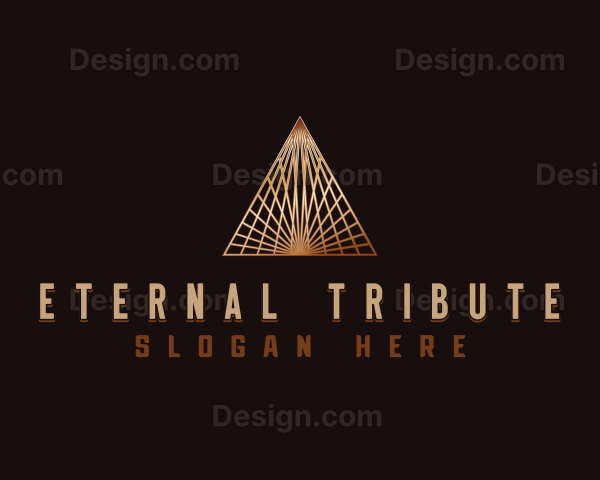 Triangle Deluxe Pyramid Logo