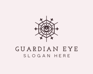 Spiritual Bohemian Eye logo design