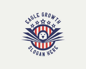 Eagle Wings Aviation logo design