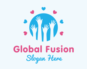 Global Humanitarian Foundation logo design