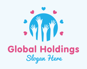 Global Humanitarian Foundation logo design