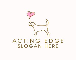 Dog Love Veterinary logo design