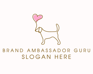 Dog Love Veterinary logo design