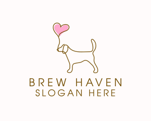 Dog Love Veterinary logo design