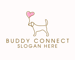 Dog Love Veterinary logo design