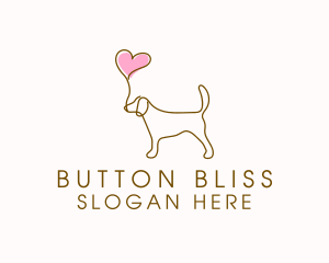 Dog Love Veterinary logo design