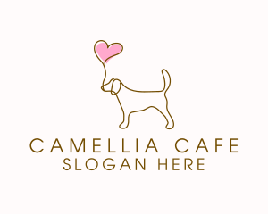 Dog Love Veterinary logo design