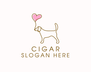 Dog Love Veterinary logo design