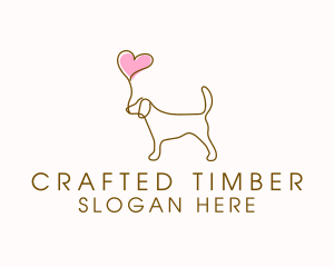 Dog Love Veterinary logo design