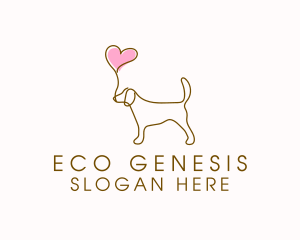 Dog Love Veterinary logo design