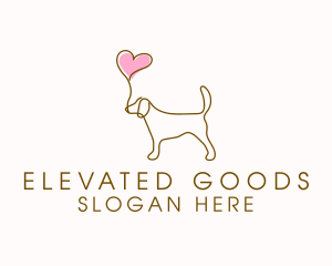 Dog Love Veterinary logo design