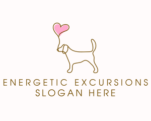 Dog Love Veterinary logo design