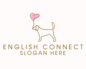 Dog Love Veterinary logo design