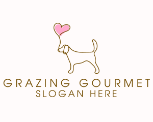 Dog Love Veterinary logo design