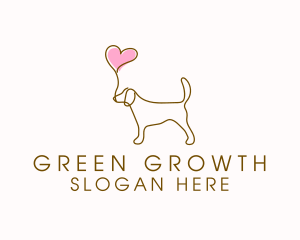 Dog Love Veterinary logo design