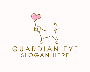 Dog Love Veterinary logo design