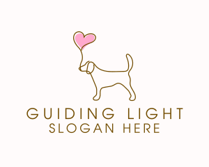 Dog Love Veterinary logo design