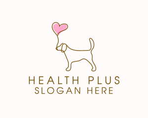 Dog Love Veterinary logo design