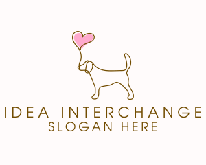 Dog Love Veterinary logo design