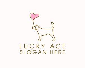 Dog Love Veterinary logo design