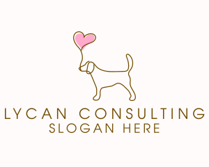 Dog Love Veterinary logo design