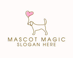 Dog Love Veterinary logo design