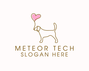 Dog Love Veterinary logo design