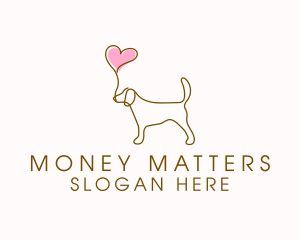 Dog Love Veterinary logo design