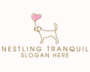 Dog Love Veterinary logo design