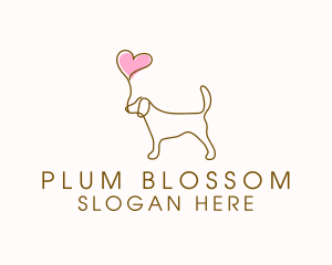 Dog Love Veterinary logo design