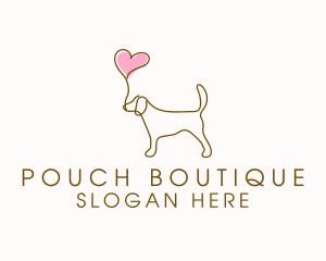 Dog Love Veterinary logo design